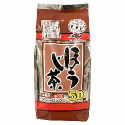 送料無料 かおりちゃん ほうじ茶ティーパック 宇治森徳 400g(50袋) 12個入（Yahoo!・ショップダイヘイYahoo!店）