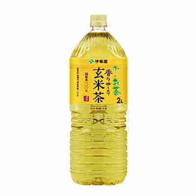 送料無料 おーいお茶 玄米茶 2L ペット 6本入×2ケース｜shopdaihei