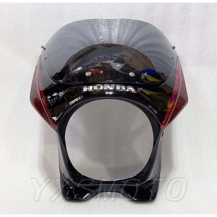 メカニカルインジェクションCB400 CB1300 VTECヘッドライト修正ヘッドカバーホンダフェアリングパーツに適合