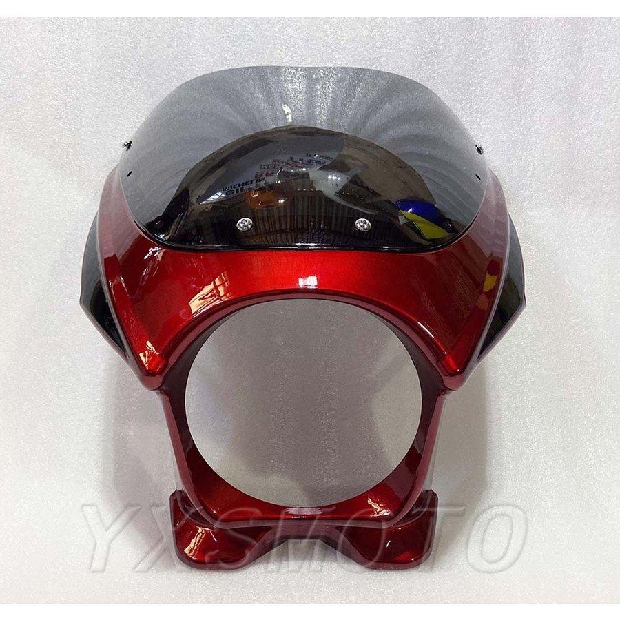 メカニカルインジェクションCB400 CB1300 VTECヘッドライト修正ヘッドカバーホンダフェアリングパーツに適合