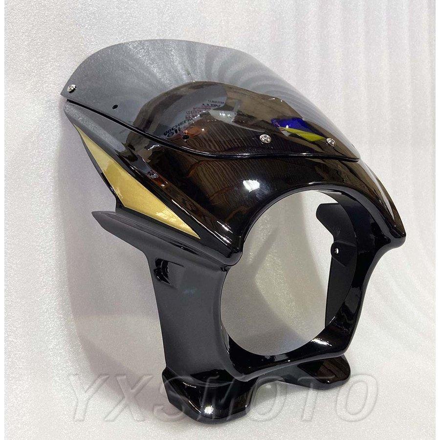 メカニカルインジェクションCB400 CB1300 VTECヘッドライト修正ヘッドカバーホンダフェアリングパーツに適合