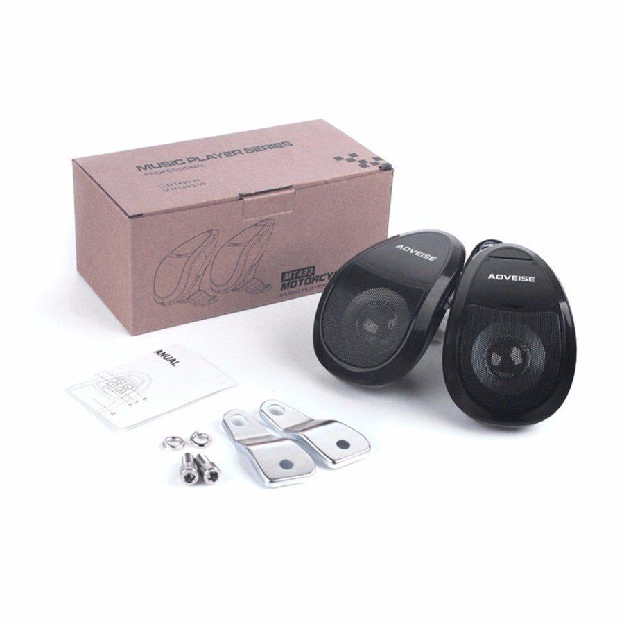 スピーカー バイク Bluetooth 防水 FMラジオチューナー MP3 音楽