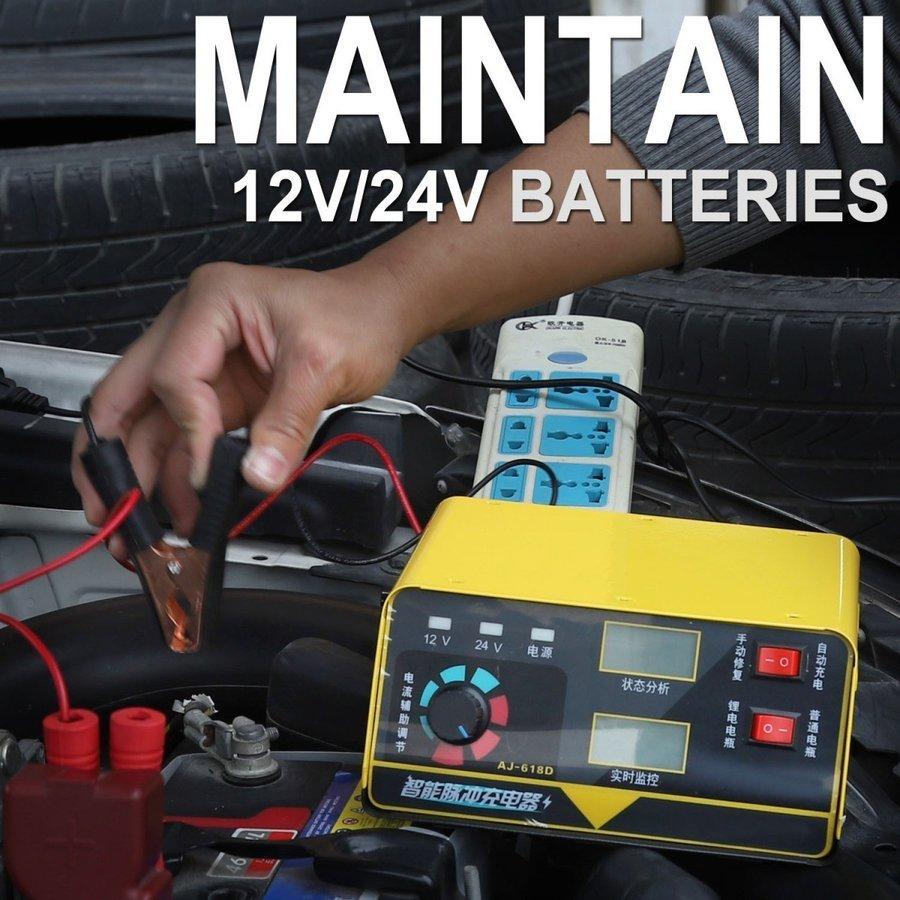 バッテリーチャージャー バッテリー充電器 発電機 全自動 車 240W 12V