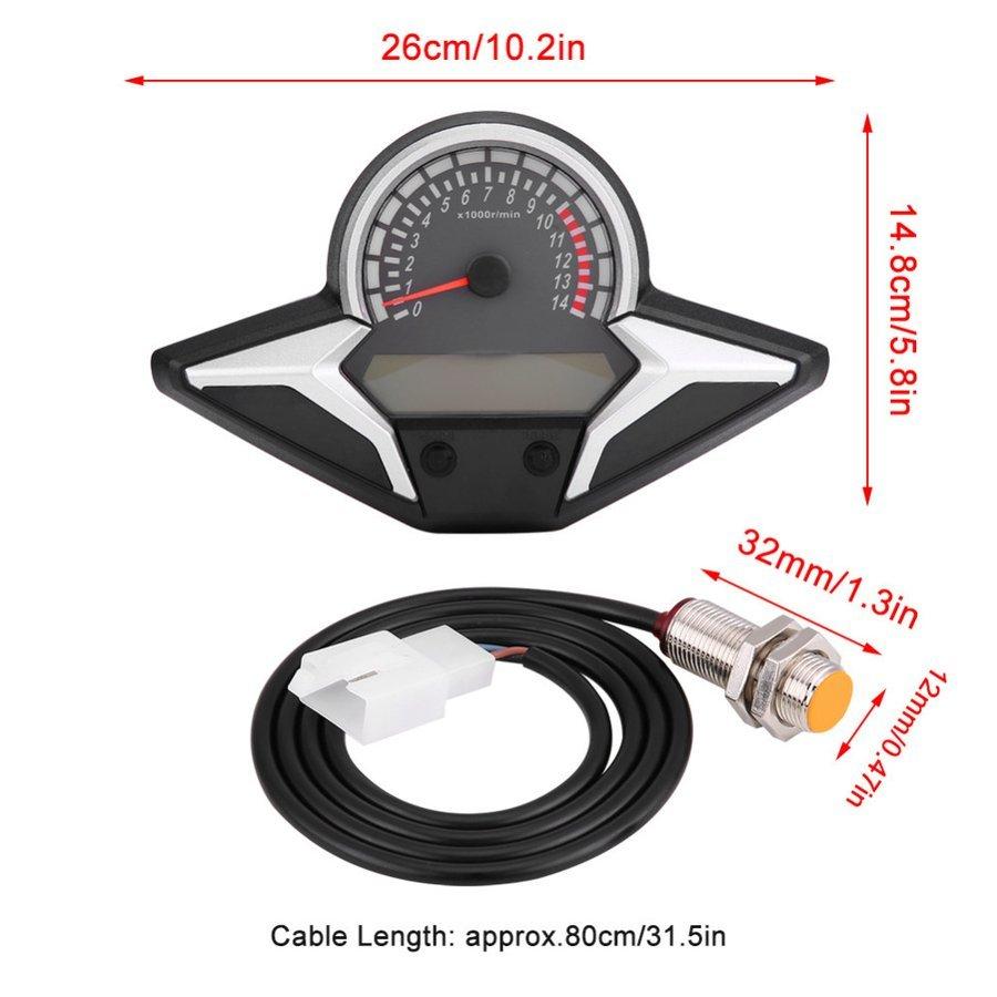 スピードメーター オートバイ DC 12V ホンダ CBR250R 2011 2012 2013 W