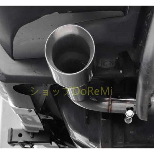 トヨタ FJクルーザーGSJ15W型 マフラーカッター テールパイプ デュアル 