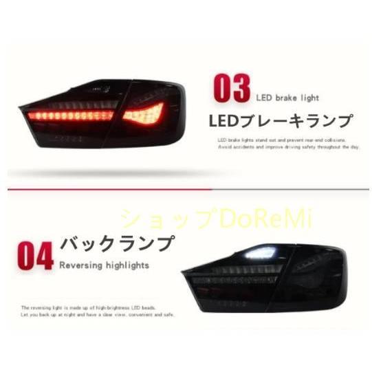 トヨタ カムリ 50系 前期 2011−2013年 テールライト LEDシーケン 流れるシャルウィンカー 外装カスタム : ショップ ...