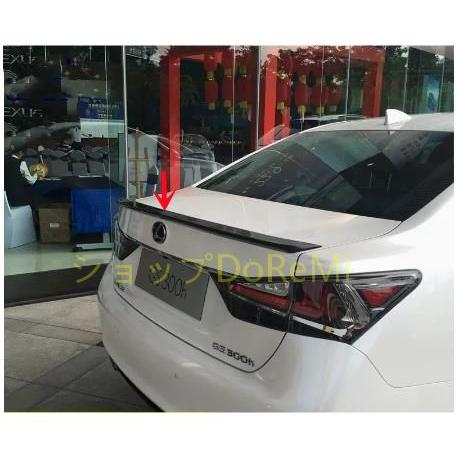 レクサス　gs 後期トランクスポイラー レクサス GS F 後期 L10 リア トランク スポイラー : Global