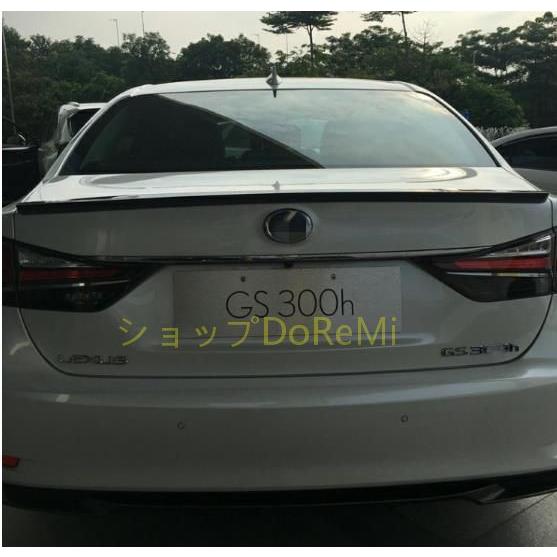 レクサス GS GS200/300/350/450 2012-2020 リア トランクスポイラー