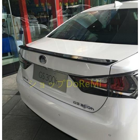 レクサス GS GS200/300/350/450 2012-2020 リア トランクスポイラー