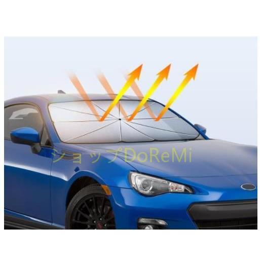 Audi サンシェード 折りたたみ式 アウディ 簡単装着 車用サンシェード 折りたたみ式 傘型 日よけ