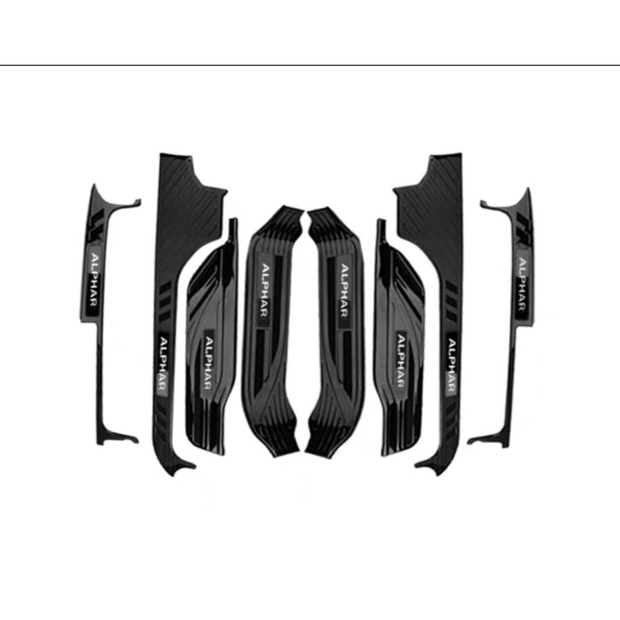 VELLFIRE ベルファイア 30系　スカッフプレート 8Pセット 新品 アルファード ベルファイア 30系 スカッフプレート 8Pセット