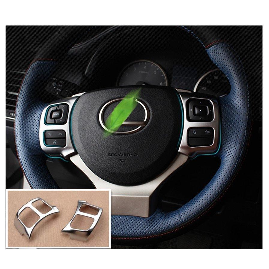 ステアリング ガーニッシュ Lexus Nx 0t 300h専用 インテリアパネル カスタム アクセサリー 内装 パーツ 2p シルバー P ショップdoremi 通販 Yahoo ショッピング