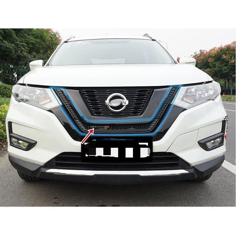 エクストレイル T32 フロントグリルガーニッシュ ブラックメッシュグリル 日産 エクストレイル T32 NT32 HT32 HNT32専用設計フロント
