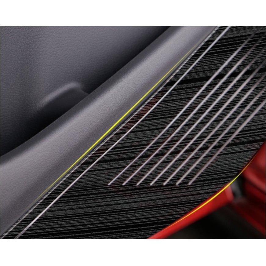 ドアキックガード【新型 マツダ3 MAZDA3 BP系】専用 ガーニッシュ ドアキックトリム　4PCS ドアキックガード新型 マツダ3 MAZDA3 BP系専用 ガーニッシュ ドア