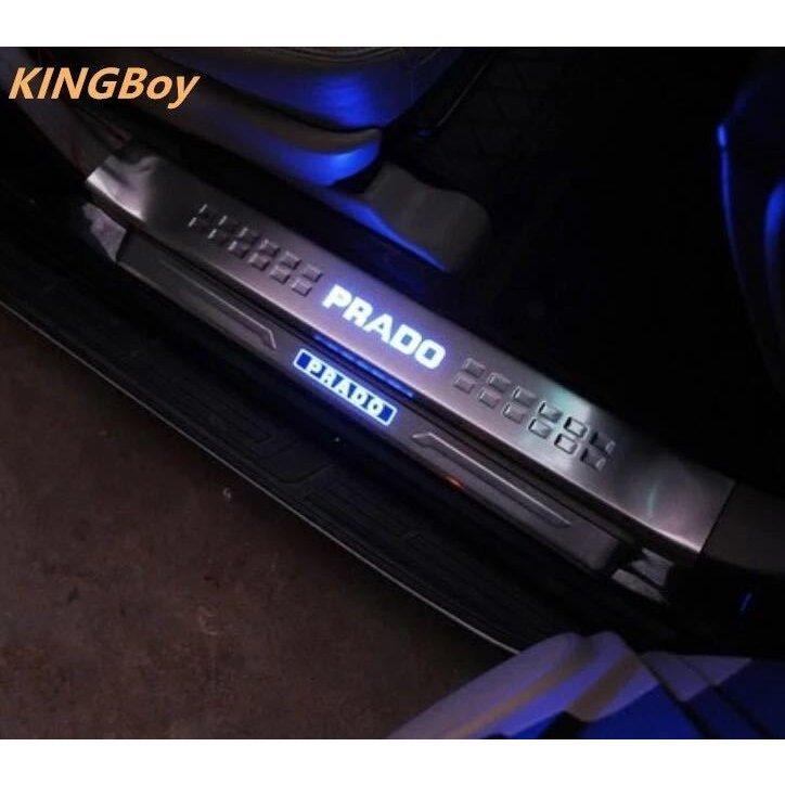 プラド150後期（現行型） スカッフプレート（イルミネーション付