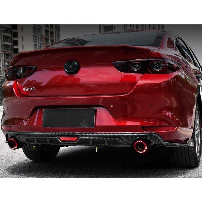 マツダMAZDA3 BP系 用 リア バンパー スポイラー ガーニッシュ 