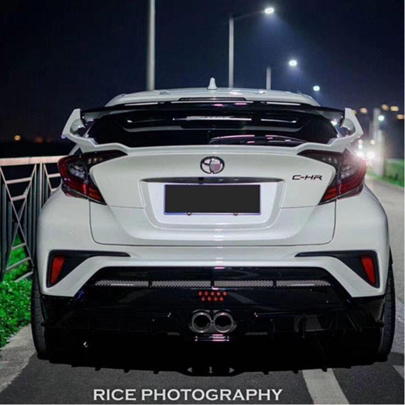 トヨタ C-HR ダブルウィングリアスポイラー Amazon.co.jp: リア ウイング 用CHR用C-HR用201620172018 201920202021