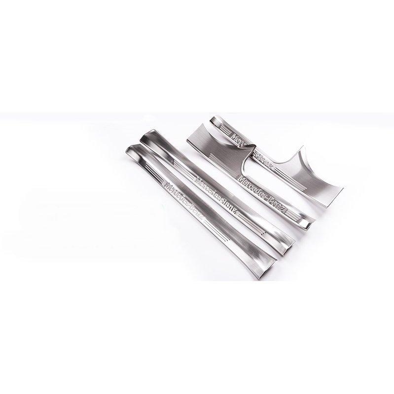 メルセデスベンツ Cクラス W205 用 スカッフプレート ガーニッシュ