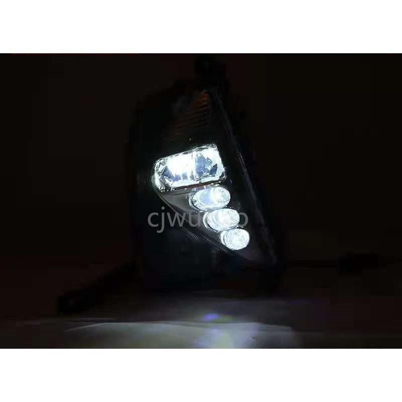 LED デイライト付き フォグランプセット PRIUS プリウス50系専用 アクセサリー パーツ 純正タイプ 取付簡単 ホワ_7