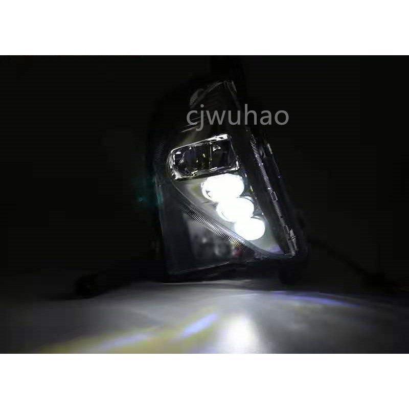 LED デイライト付き フォグランプセット PRIUS プリウス50系専用 アクセサリー パーツ 純正タイプ 取付簡単 ホワ_9