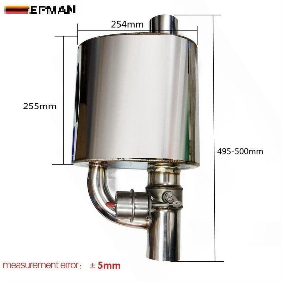50mm 可変バルブマフラー リモコンで簡単に音量調整可 エブリィ DA64V