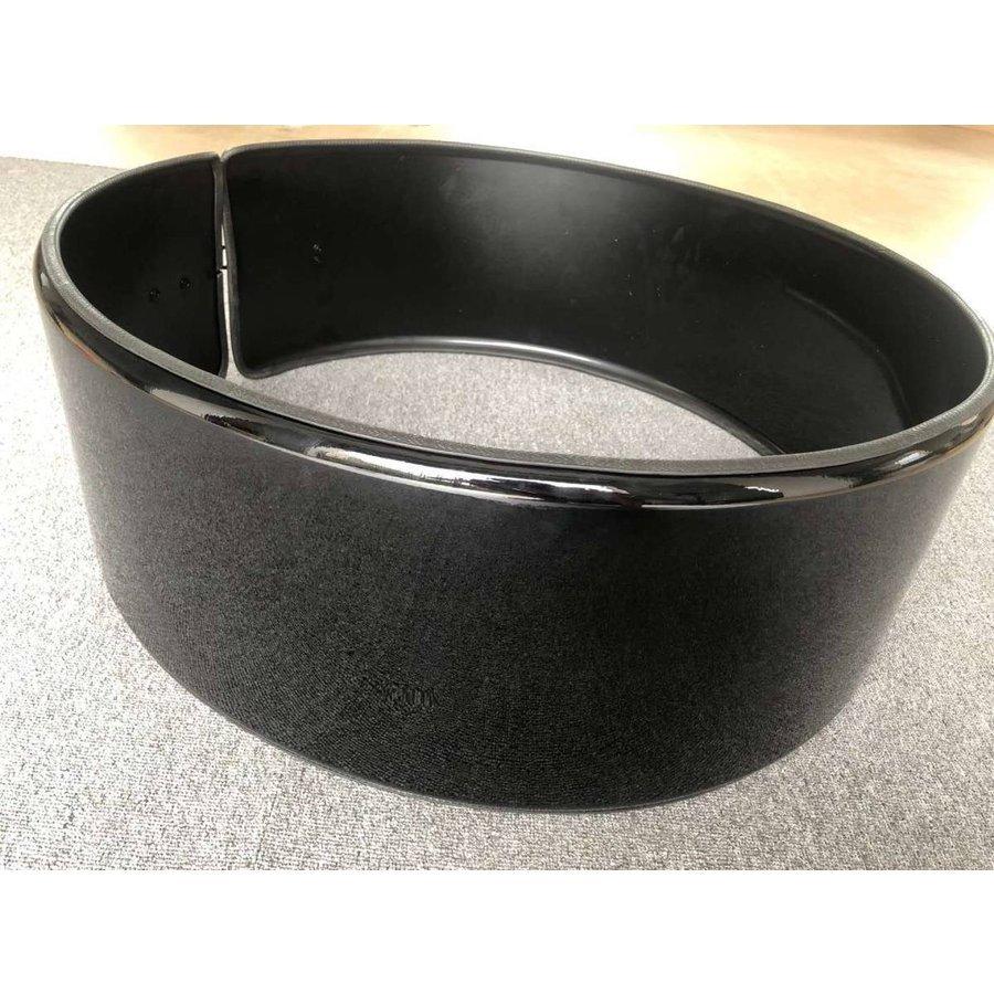 限定品 ベンツ　Gクラス W463 W463A ステンレス スペアタイヤカバー アウトゲレンデ 艶ありブラック 【NA9327294038】(33726円)