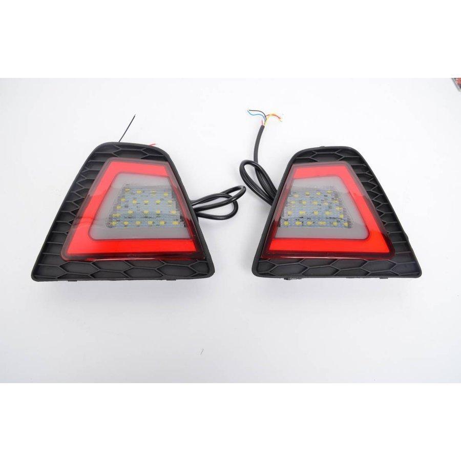 GK.GP系 後期型 純正加工品 LEDリフレクター ホンダ フィットGK3/GK4/GK5系GP5系前期 フィットハイブリッド