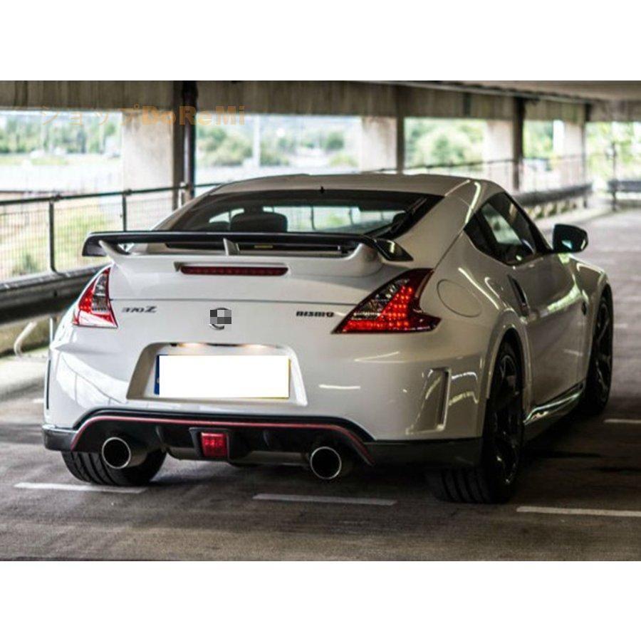 フェアレディZ34 純正OP トランクスポイラー ウイング Yahoo!オークション - 日産 フェアレディZ Z34 370Z リア