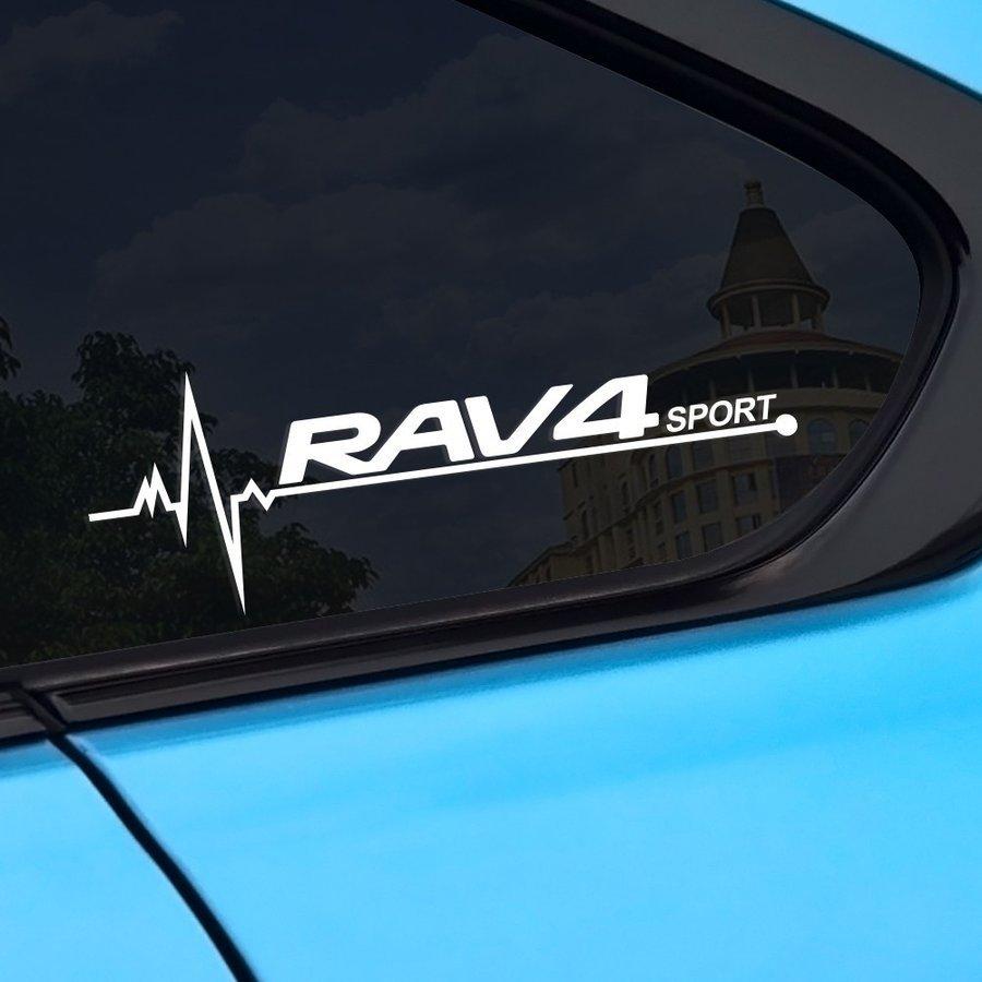 車のサイドウィンドウトリムビニールステッカーデカールトヨタ Rav4 アクセサリー自動車魅惑サイドウィンドウステッカー装飾フィルム Un M ショップdoremi 通販 Yahoo ショッピング
