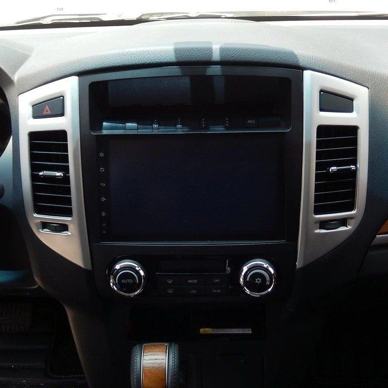 インテリアパネル 三菱 パジェロIV V80 ダッシュセンターパネル 