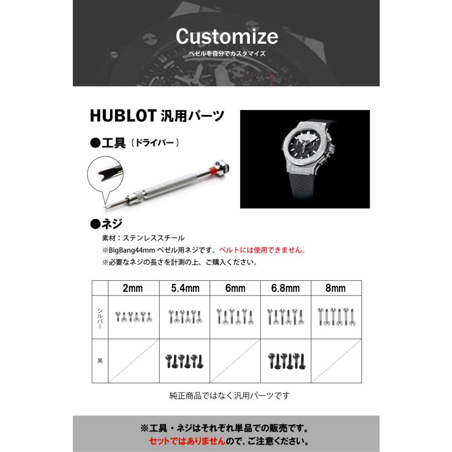HUBLOT（ウブロ） メール便送料無料 用 H型 工具 / ネジ ( 2mm 5.4mm