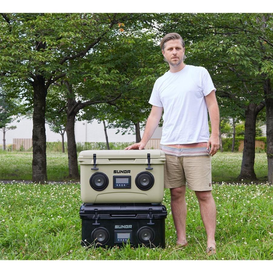 SUNGA クーラーボックス 45L Bluetooth スピーカー ブラック SUNGA クーラーボックス 45L Bluetooth スピーカー ブラック