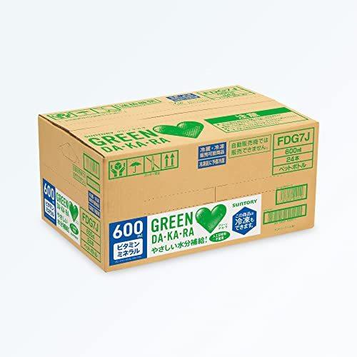 サントリー グリーンダカラ 600ml×24本|shopearisu|02