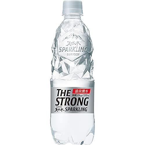 サントリー THE STRONG 天然水スパークリング 炭酸水 510ml ×24本｜shopearisu