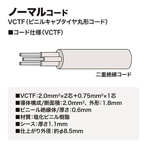 本気の応援セール サンワサプライ 工事物件タップ 8個口・3P TAP-K8-10 10m