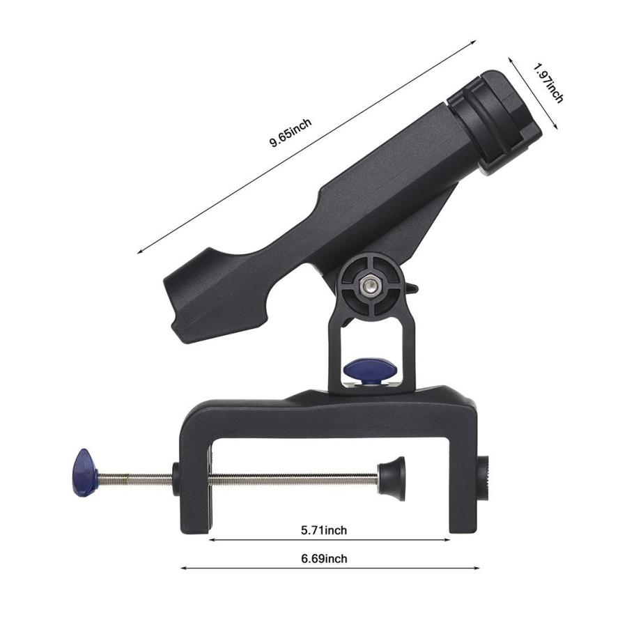 釣り竿 釣具 ロッド フィッシング 竿掛けホルダー ロッドホルダー 竿置き 竿受け 釣りボート用 360度 船などに固定 Hasamu F0315 9a Shop East 通販 Yahoo ショッピング