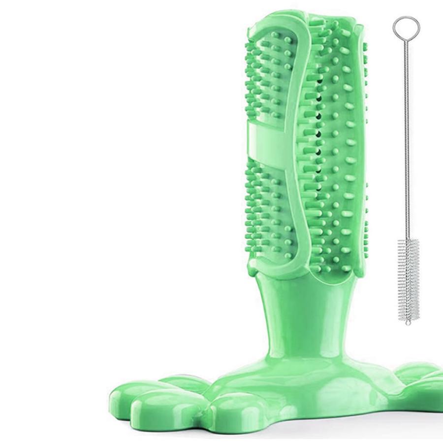 2セット ペット用歯ブラシ グリーン 犬用おもちゃ 犬歯ブラシ 歯磨きシート 子犬かむ玩具 犬用歯ブラシ Pebura Gr Kg0913 12a 2set Shop East 通販 Yahoo ショッピング