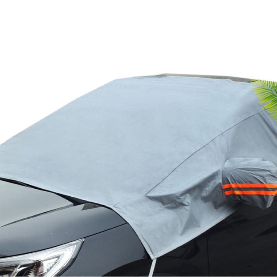 車ハーフカバー 2個セット 車 凍結防止カバー 雪対策 霜よけ 日よけ 磁石六枚強力付着 盗難防止 挟み耳付き 2 Hufcavs Kg1129 30a Shop East 通販 Yahoo ショッピング
