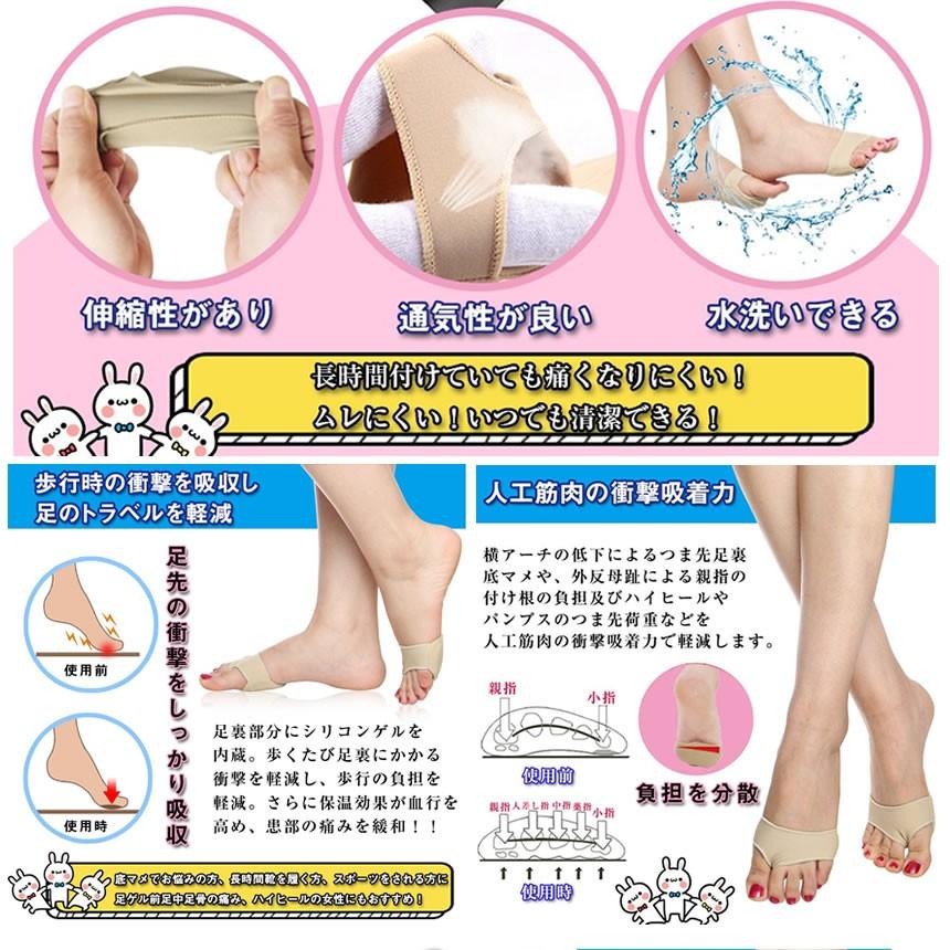 足裏保護パッド Mサイズ 2個セット 痛み 緩和 中足骨パッド サポーター まめ 足マメ 魚の目 タコ軽減 シリコンパッド 衝撃吸収 足裏クッション Punipuni M Mg0218 1a Shop East 通販 Yahoo ショッピング