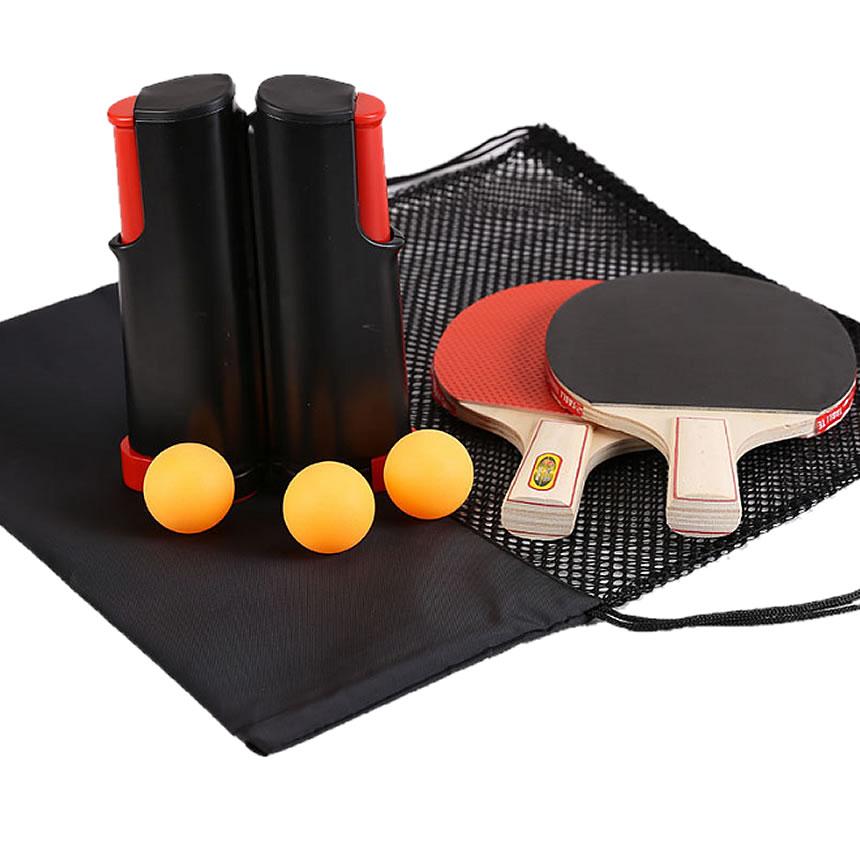 即席卓球キット 豪華フルセット ポータブル テーブル 持ち運び 会社 自宅 ピンポン テーブルテニス ゲーム 部屋 TAKUSET s