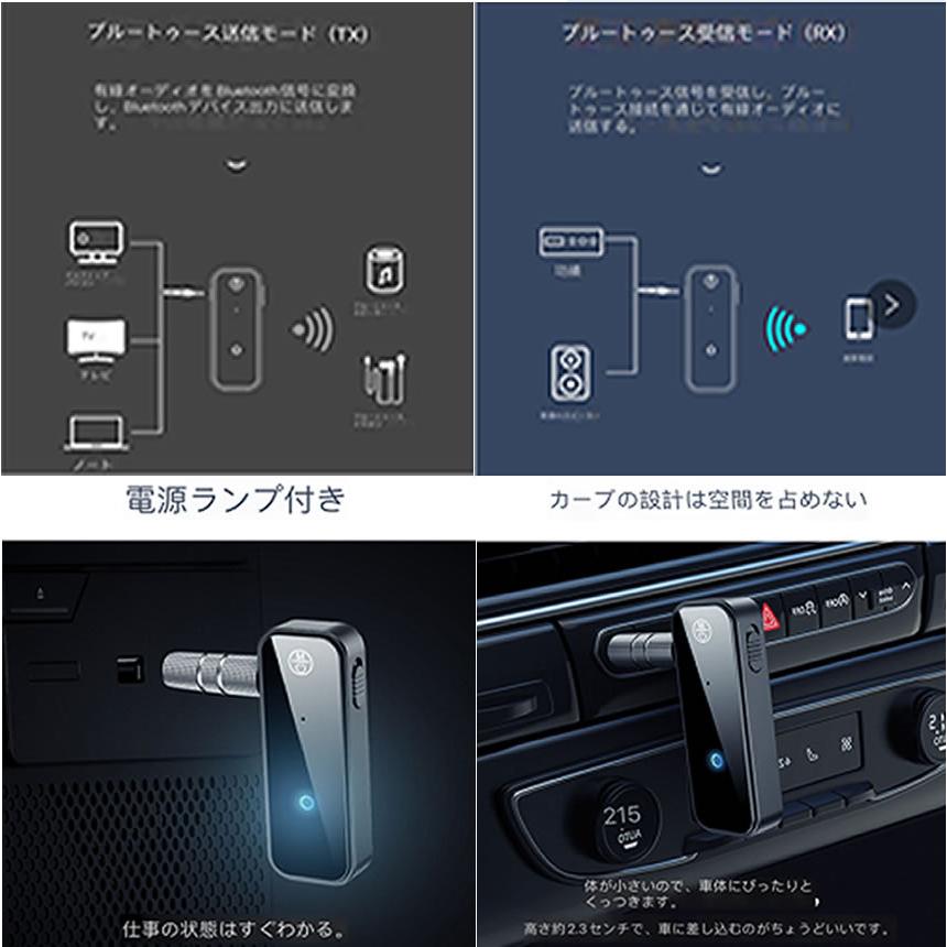 Bluetoothトランスミッター レシーバー 受信機 車載 Bluetooth 5 0 カーオーディオ ブルートゥース レシーバー イヤホンジャック スピーカー Bulureshi So Mi0323 60a Shop East 通販 Yahoo ショッピング