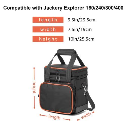 Trunab ポータブル電源 バッグ Jackery 240 ポータブル電源 ケース S1 滑り止め｜shopeevergreen｜05