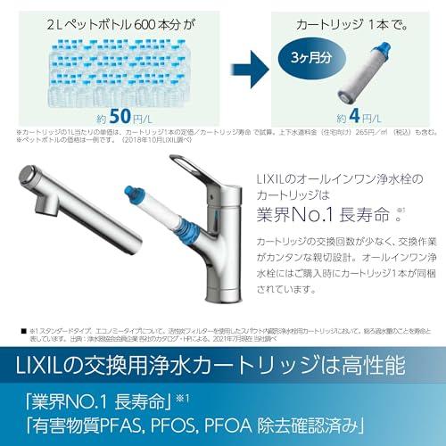 LIXIL(リクシル) INAX キッチン用 浄水器内蔵シングルレバー混合水栓 エコハンド｜shopeevergreen｜02