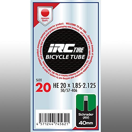 IRC TIRE (アイ・アール・シー) 自転車 チューブ HE 20 × 1.85-2.125 米式バル｜shopeevergreen｜03