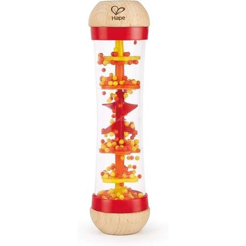 Hape(ハペ) ビーズレインドロップス(レッド) E0327 (1歳~) | 