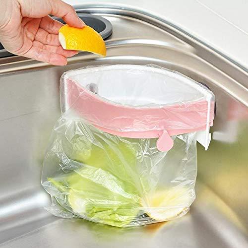 Andexi 三角コーナー ごみ袋ホルダー 開閉可能 吸盤式 生ごみ袋