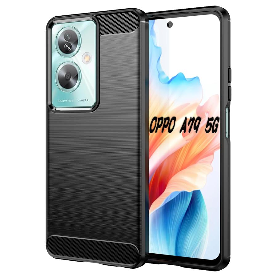 UNEED】OPPO A79 5G 用の スマホケース oppoa79 ケース カバー 炭