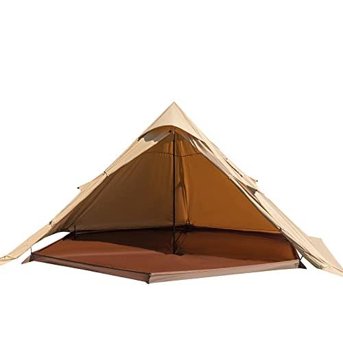 KING CAMP ワンポールテント　TC素材 KingCamp ワンポールテント tc ポリコットン 1-2人用 煙突穴付き