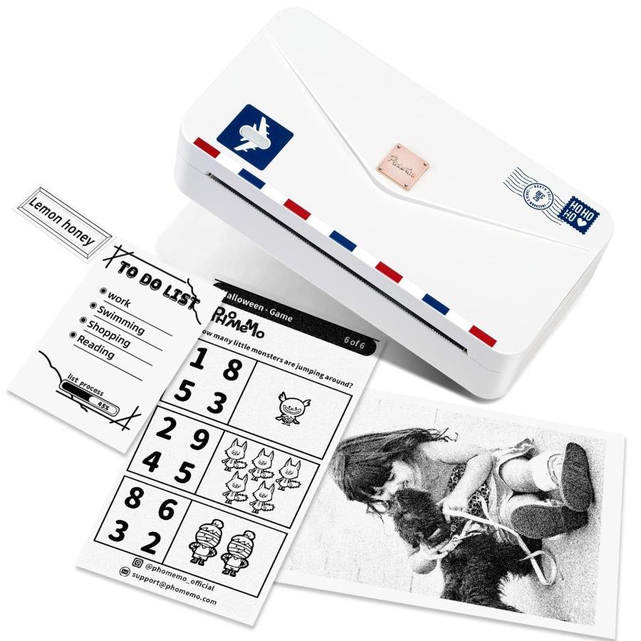 Phomemo M04AS ポータブルサーマルプリンタ スマホプリンター 15