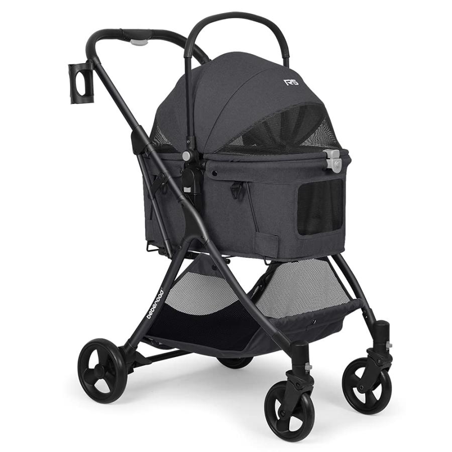 Beberoad R5 ペットカート 猫 カート分離型 折りたたみ 4輪
